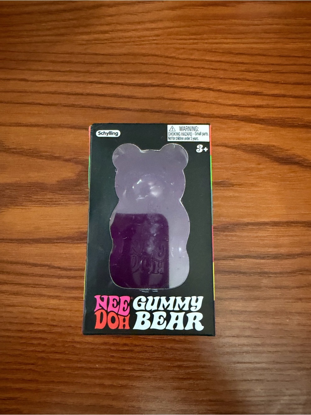 NeeDoh Gummy Bear - PURPLE Squishy Sensory Toy NEW